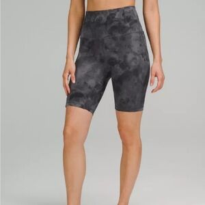 Lululemon Align High-Rise Shorts 8” Diamond Dye Graphite Size 10
